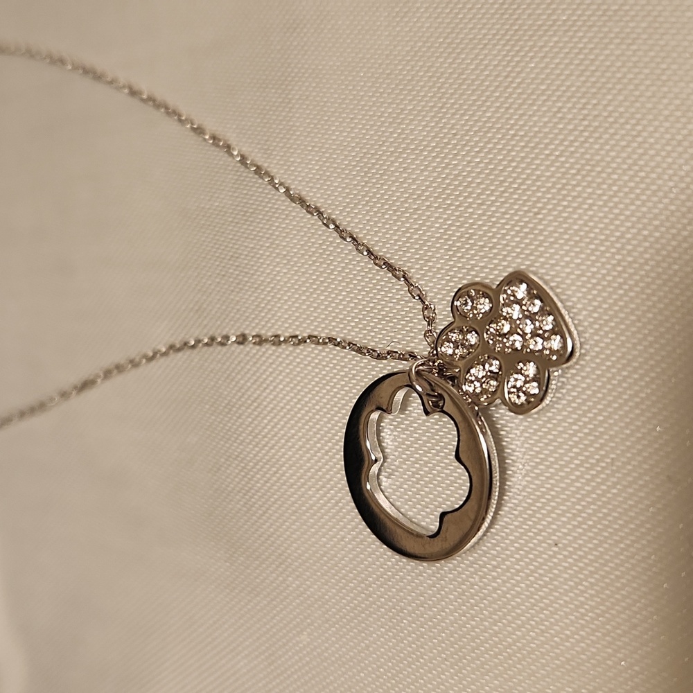 Touchstone Crystal by Swarovski  Paws Off Necklace - Picture 2 of 3
